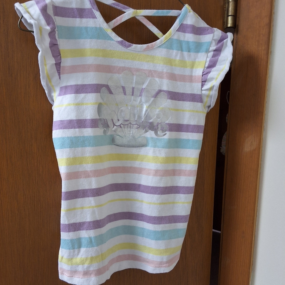 Striped Kids Shirt with Pastel Colors